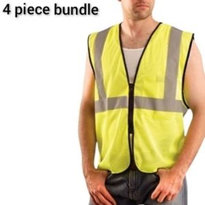 Set of 4 Class 2 Safety Vest